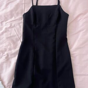 Elegant Black Women's Dress